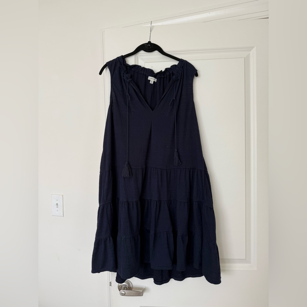 Max Studio Navy Knit Dress